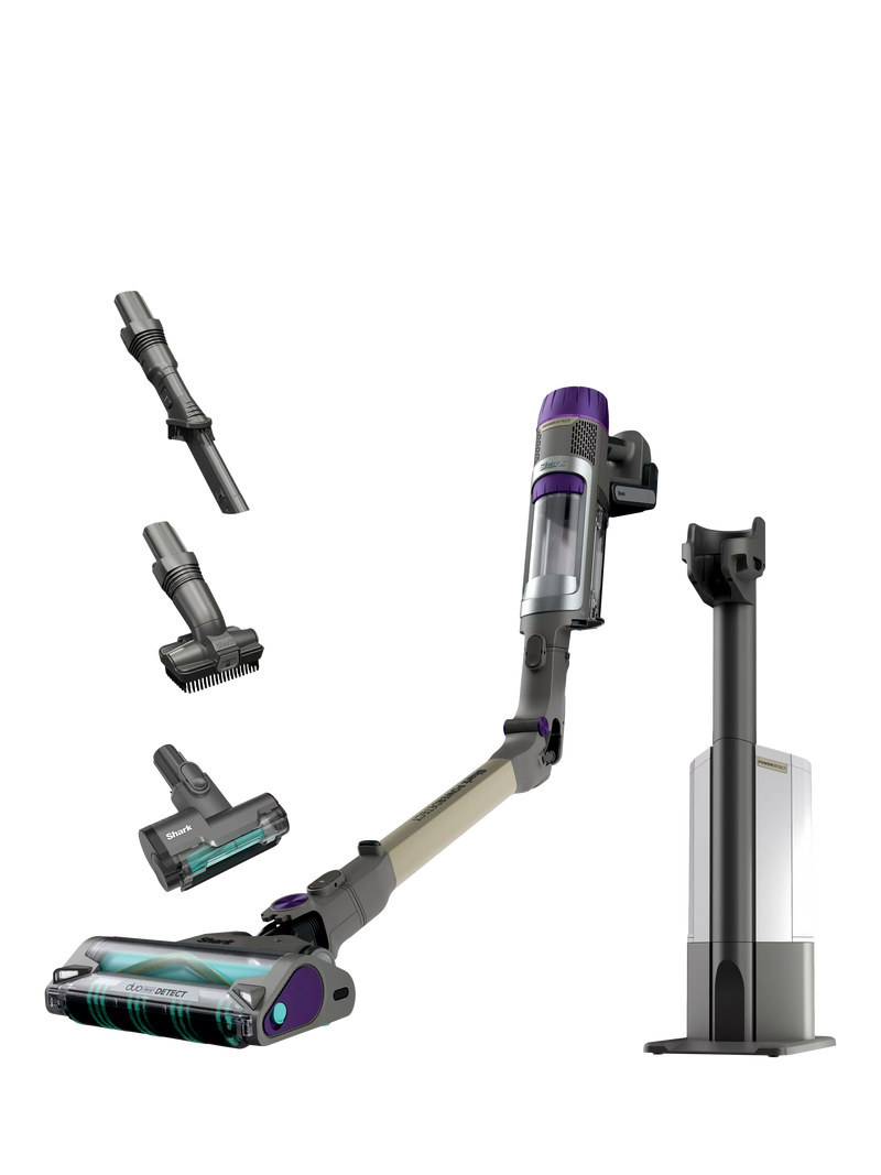 Shark cordless pet vacuum cleaner with Auto-Empty Dock, Java/Perry color (British brand)