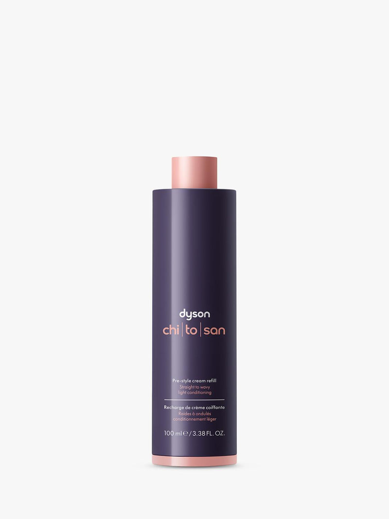 Dyson Chitosan Straight to Wavy Light Pre Style Hair Cream - British product