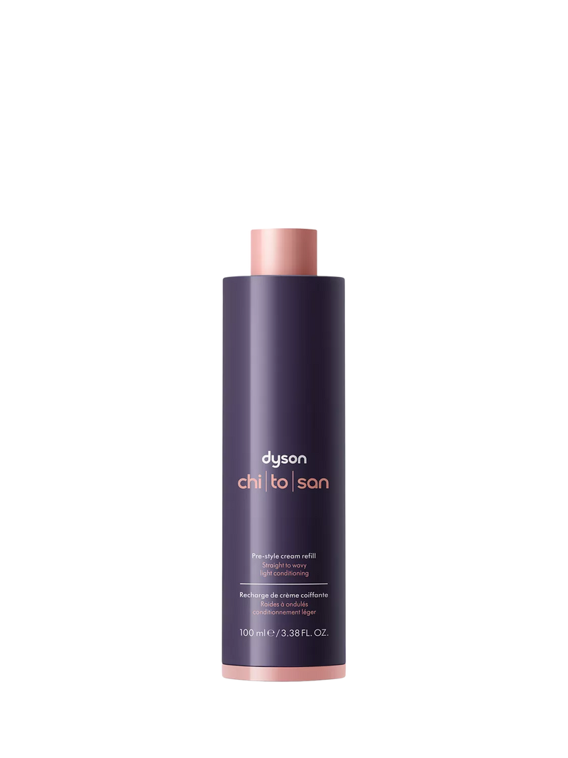 Dyson Chitosan Straight to Wavy Light Pre Style Hair Cream - British product