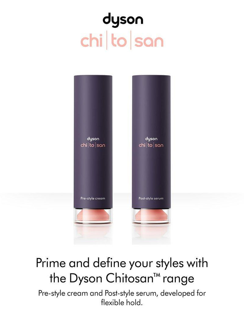 Dyson Chitosan Straight to Wavy Light Pre Style Hair Cream - British product