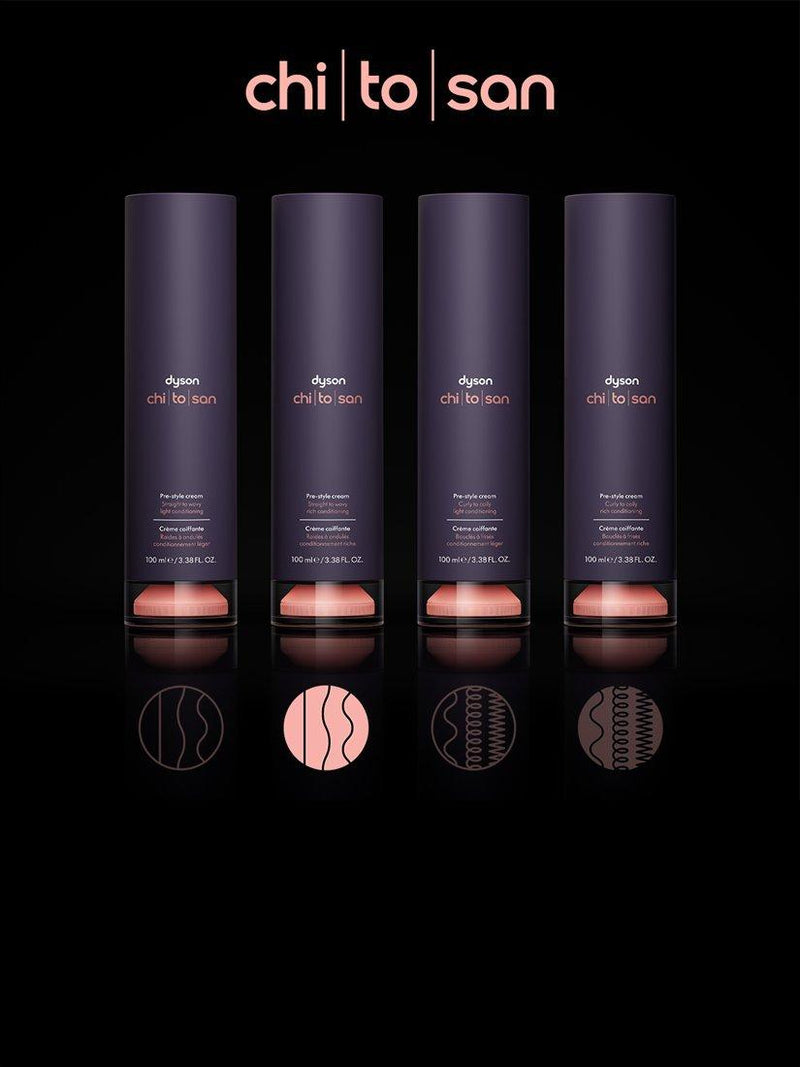 Dyson Chitosan Straight/Wavy Rich Pre Style Hair Cream - British product