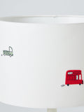 John Lewis cotton transport lampshade 25cm, UK version