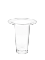 John Lewis LSA International Victoria Vase Lantern Large Clear H26cm- Buy online at McGrocer