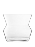LSA International Sculpt Glass Lantern Holder Small 23cm, UK version