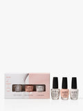 OPI French manicure kit with treatment and two shades, 3 x 15ml, imported from the UK