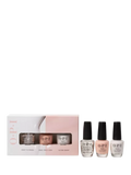 OPI French manicure kit with treatment and two shades, 3 x 15ml, imported from the UK