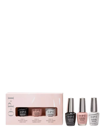 John Lewis OPI Perfect Pink Infinite Shine Nail Polish Gift Set, 3 x 15ml- Buy online at McGrocer