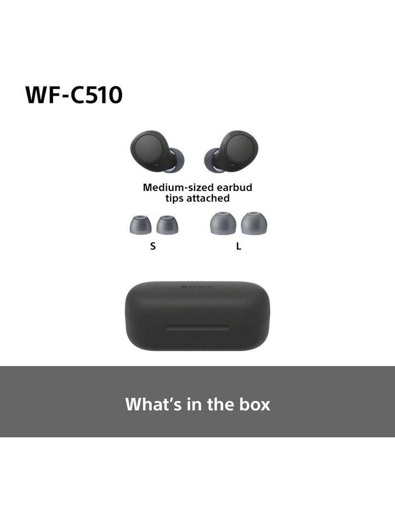 Sony WF-C510 True Wireless Headphones with microphone (British brand)