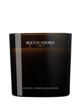 John Lewis Molton Brown Coastal Cypress and Sea Fennel Luxury Scented Candle- Buy online at McGrocer