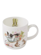 John Lewis Wrendale Designs Sleeping on the Job Fine Bone China Mug, 310ml- Buy online at McGrocer