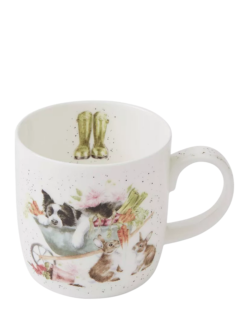 Wrendale Designs Sleeping on the Job mug 310ml - British product