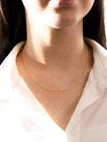 IBB 18ct gold mini round snake chain necklace, UK version