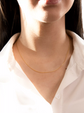 IBB 18ct gold mini round snake chain necklace, UK version