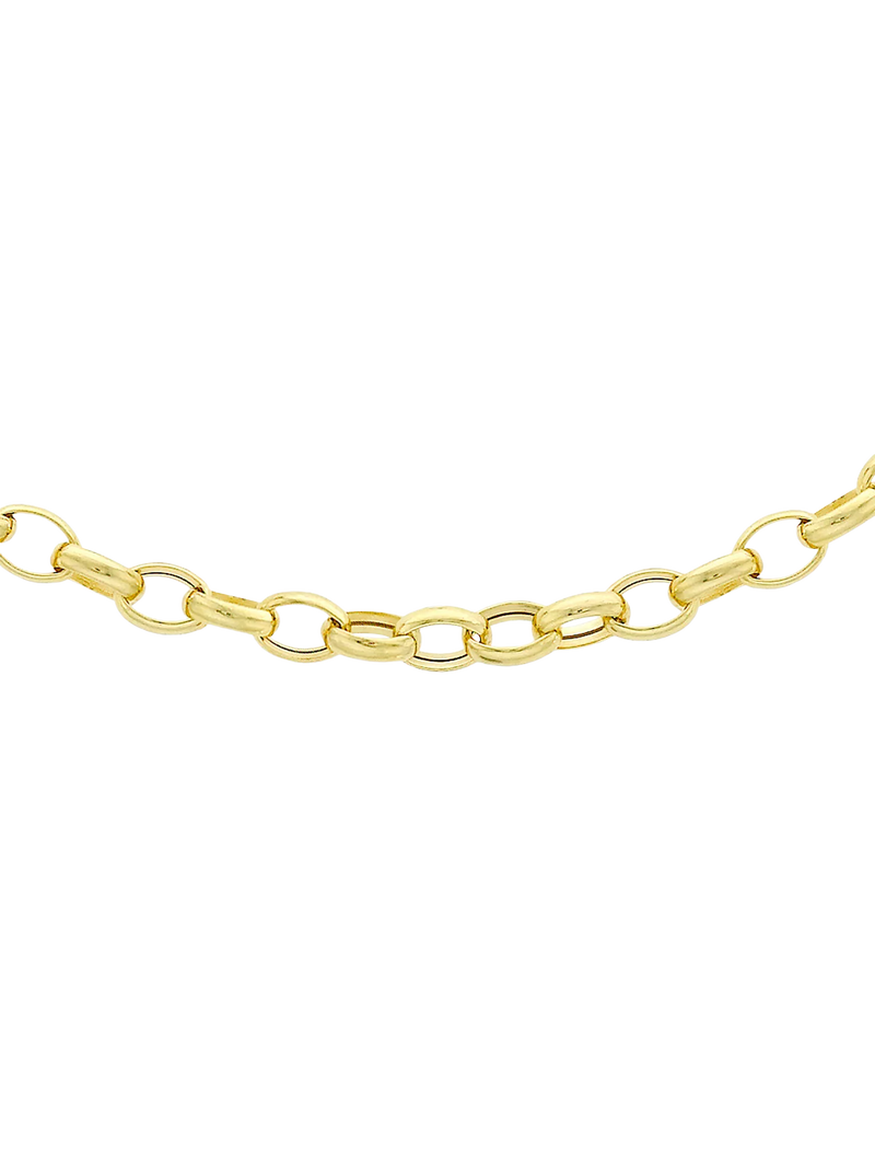 IBB oval belcher chain necklace 46cm, imported from the UK