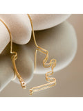 IBB 18ct yellow gold box chain necklace 46cm (British brand)