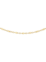 John Lewis IBB 18ct Gold 7 Cube Link Chain Necklace- Buy online at McGrocer