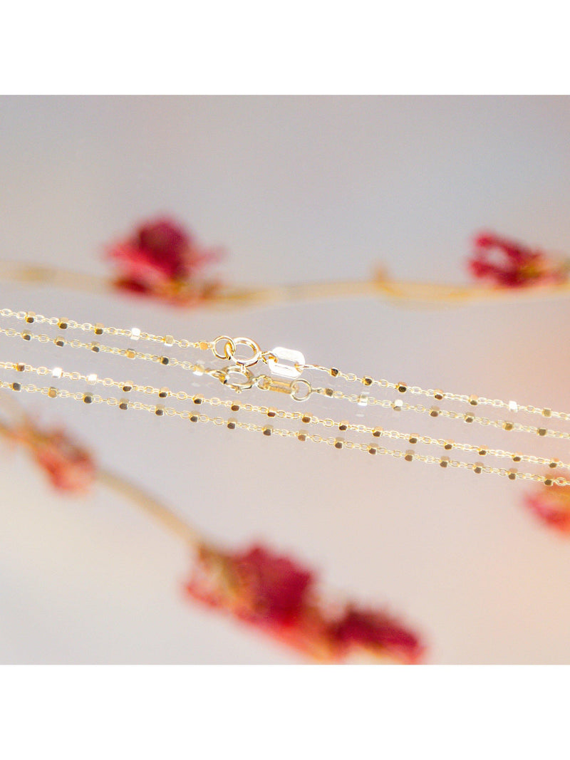IBB 18ct gold chain necklace 46cm, imported from the UK