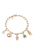 Daisy London gold charm bracelet - British product