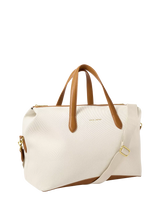 John Lewis Katie Loxton Siena Canvas Cabin Bag Cream- Buy online at McGrocer