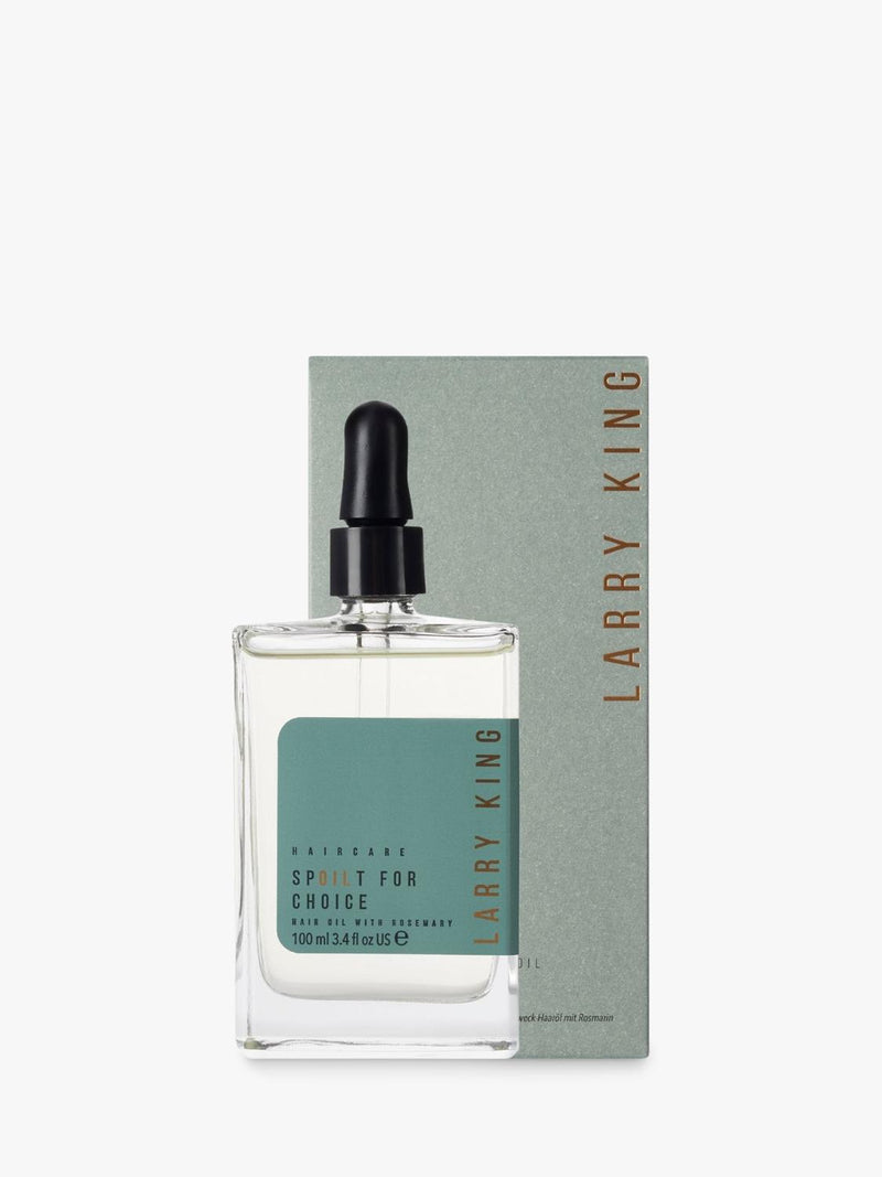 Larry King Spoilt for Choice hair oil 100ml, UK version