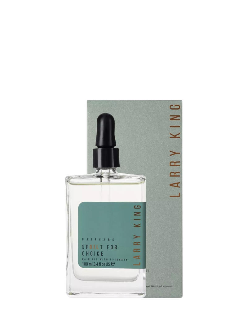 Larry King Spoilt for Choice hair oil 100ml, UK version