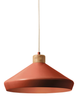 John Lewis MADE Albert Ceiling Pendant Light Red- Buy online at McGrocer