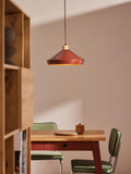 MADE Albert red pendant light, UK version