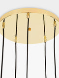 MADE Ilaria cluster ceiling light pink 89cm - British product