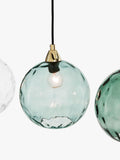MADE Ilaria 3 pendant ceiling light blue, UK version
