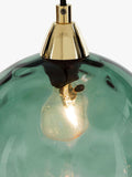MADE Ilaria 3 pendant ceiling light blue, UK version