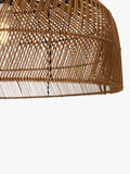 MADE Java XL rattan lampshade dark natural - British product
