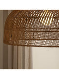 MADE Java XL rattan lampshade dark natural - British product