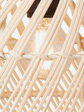 MADE Java round ceiling shade in natural rattan, imported from the UK