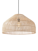 John Lewis MADE Java Rattan Large Lamp Shade, 60cm, Light Brown- Buy online at McGrocer