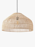 MADE rattan lamp shade 60cm light brown - British product