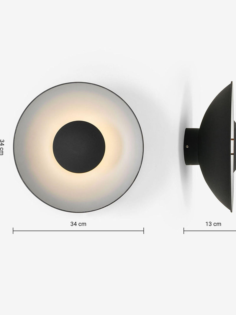 MADE Chicago wall light 34.5cm diameter (British brand)