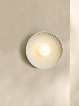 John Lewis MADE Eliya Wall Light, White- Buy online at McGrocer