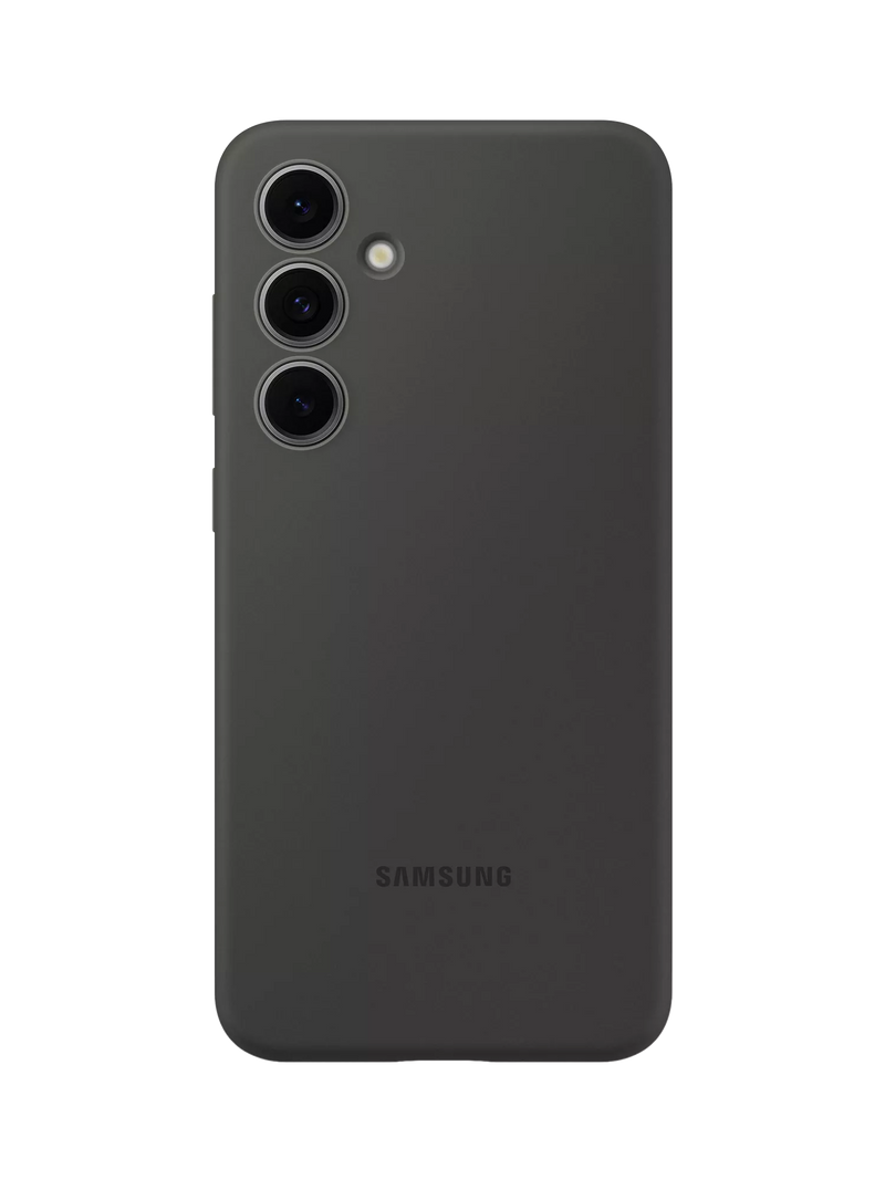 Samsung silicone case black Galaxy S24 FE - British product