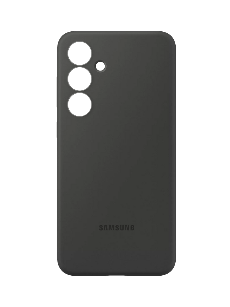 Samsung silicone case black Galaxy S24 FE - British product