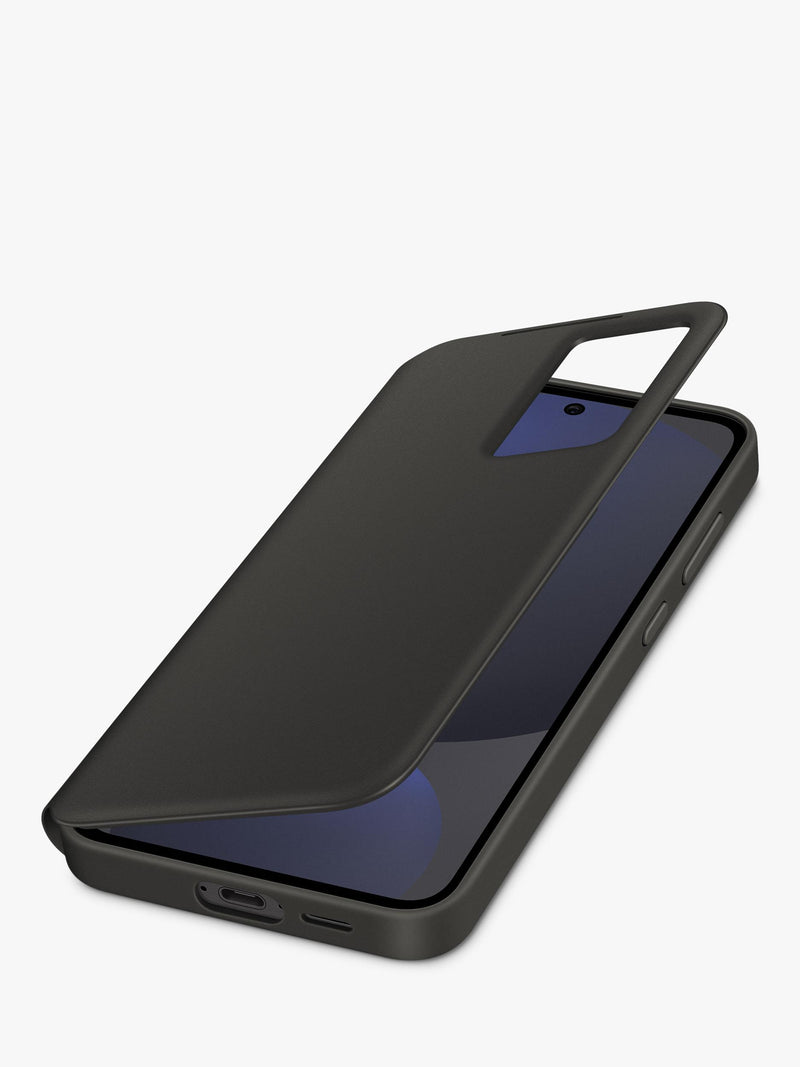Samsung S24 FE Smart View Wallet Case Black, imported from the UK