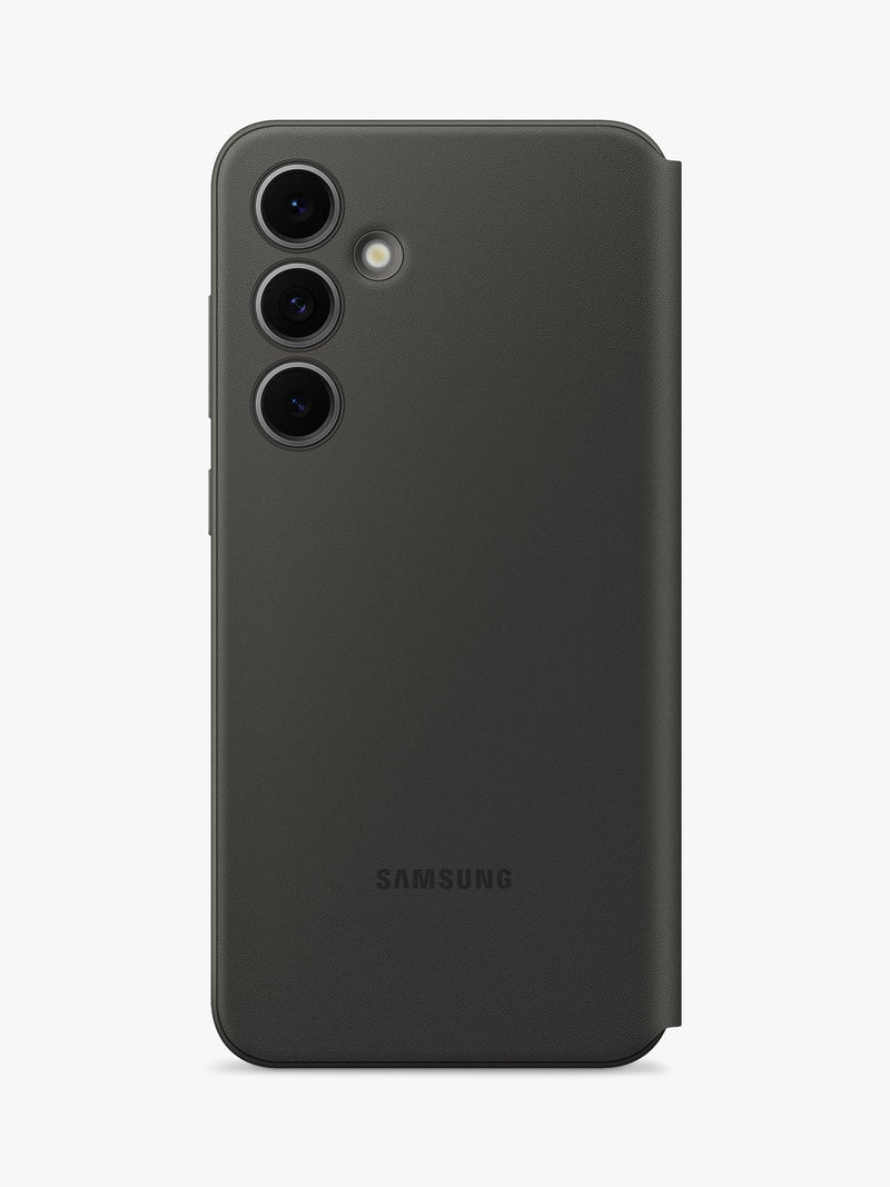 Samsung S24 FE Smart View Wallet Case Black, imported from the UK