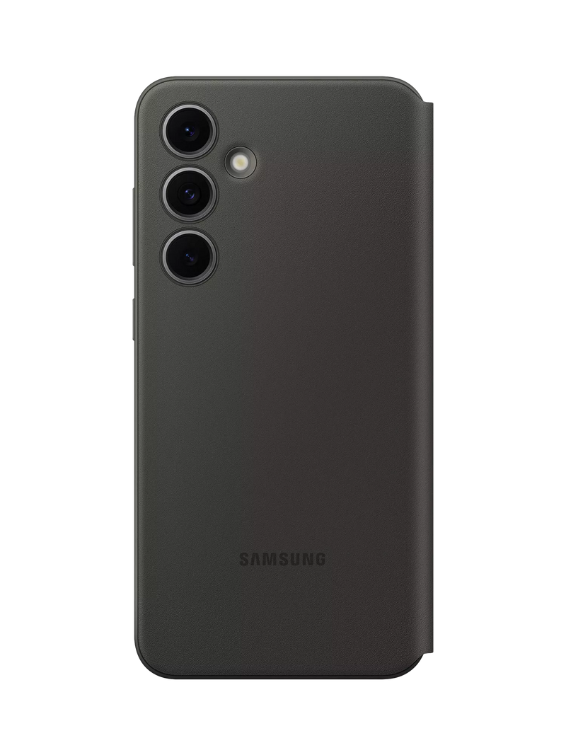 Samsung S24 FE Smart View Wallet Case Black, imported from the UK