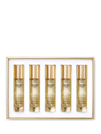 John Lewis CREED Women's Fragrance Discovery Set 5x10ml Gift Box- Buy online at McGrocer