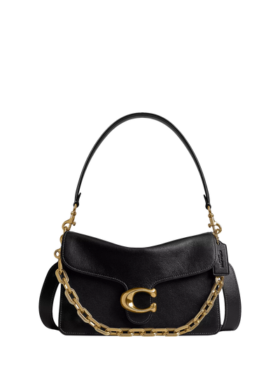 John Lewis Coach Chain Tabby Leather Crossbody Bag- Buy online at McGrocer