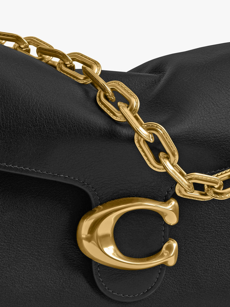 Coach Tabby crossbody bag chunky chain leather (British brand)