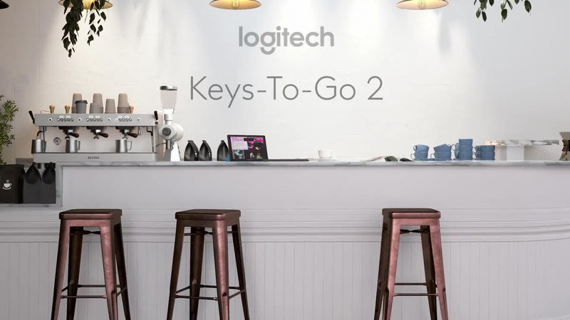 Logitech Keys-to-Go 2 wireless keyboard Graphite - British product