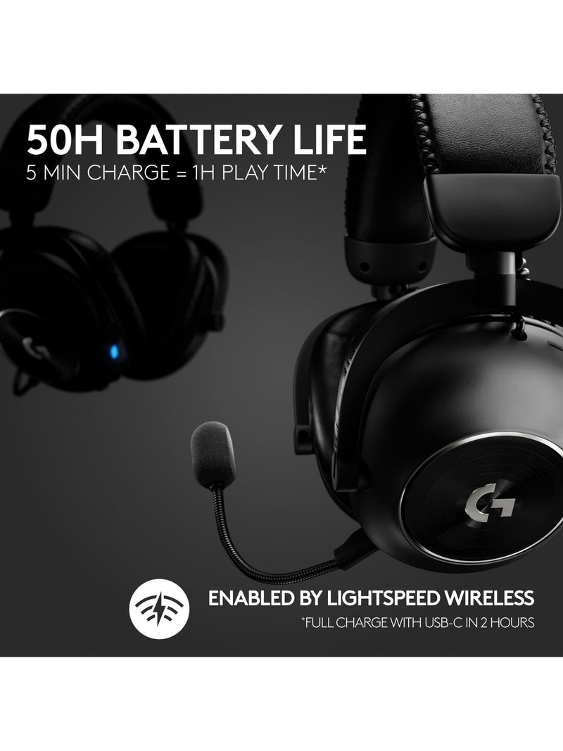 Logitech Pro X 2 Lightspeed wireless gaming headset - British product