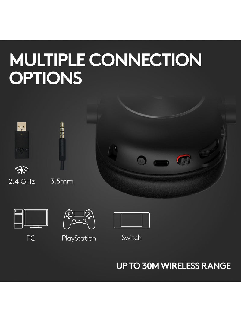 Logitech Pro X 2 Lightspeed wireless gaming headset - British product