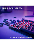 Logitech G515 Lightspeed TKL tenkeyless gaming keyboard in black, UK version