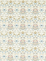 John Lewis Clarke & Clarke Strawberry Thief Embroidery Furnishing Fabric, Denim- Buy online at McGrocer